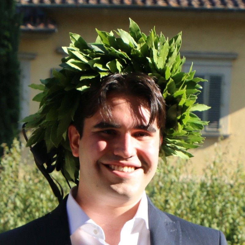 Francesco in laurea